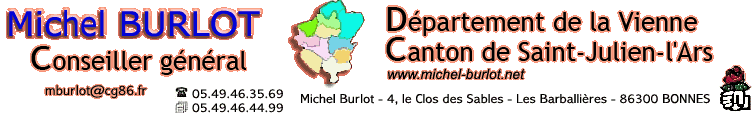 Michel Burlot - pour m'envoyer un e-mail, cliquez ici